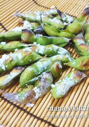 焼いても激ウマ!最強おつまみ★焼き枝豆-レシピのメイン写真
