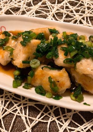 鶏むね肉のさっぱりポン酢-レシピのメイン写真
