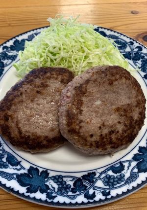 ふんわり鹿肉ハンバーグ-レシピのメイン写真