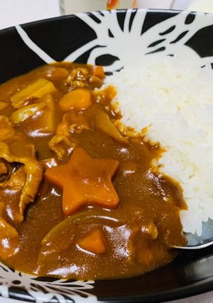 大人のポークカレーライス-レシピのメイン写真