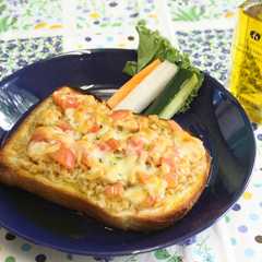 รูปของ 納豆onトースト
