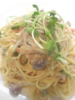 ごまマヨパスタ〜夏バージョン〜-レシピのメイン写真