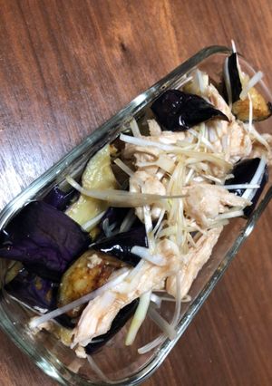 ネギが主役?!なすのポン酢和え-レシピのメイン写真