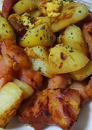 じゃがいもとベーコンのバター醤油炒め-レシピのメイン写真