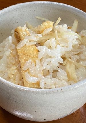【覚書】超簡単!しょうがご飯!-レシピのメイン写真