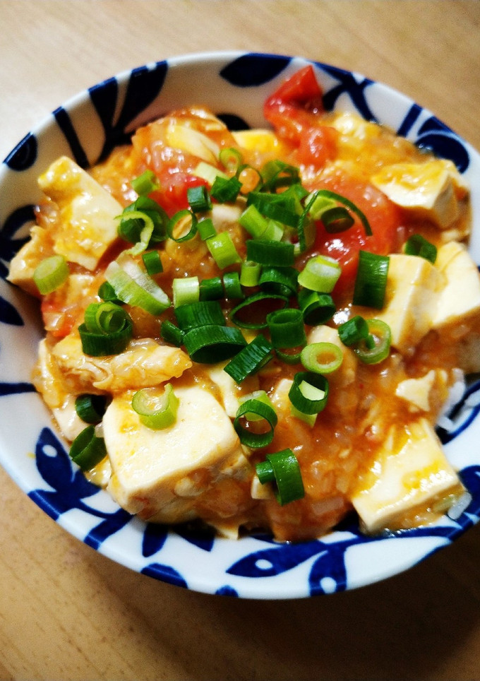ささみとトマトの麻婆丼！ダイエットに…-レシピのメイン写真