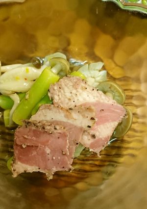 アスパラとしめじのさっぱりサラダ-レシピのメイン写真