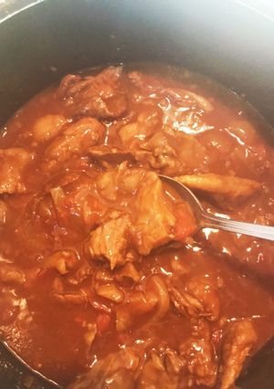炊飯器活用で簡単に牛すじカレー-レシピのメイン写真