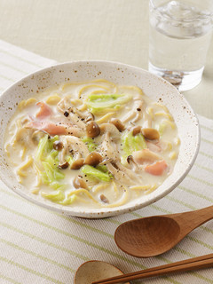 豆乳きのこラーメン-レシピのメイン写真