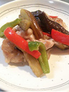 豚肉と夏野菜のエスニック炒め-レシピのメイン写真