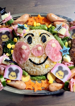 幼児喜ぶ♡子供向けアンパンマンオードブル-レシピのメイン写真