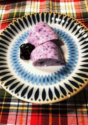 ブルーベリーヨーグルトゼリー-レシピのメイン写真