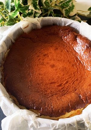超簡単バスクチーズケーキ-レシピのメイン写真
