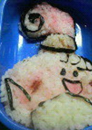 キャラ弁・・・ピンプク（ポケモンキャラ）-レシピのメイン写真