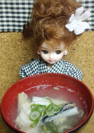 リカちゃん♡穴子のお吸い物【:εω-レシピのメイン写真