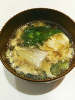 レタスと卵の中華スープ-レシピのメイン写真