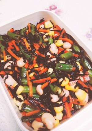 ひじきと豆のサラダ-レシピのメイン写真