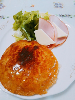 私のヘルシーパンケーキ-レシピのメイン写真