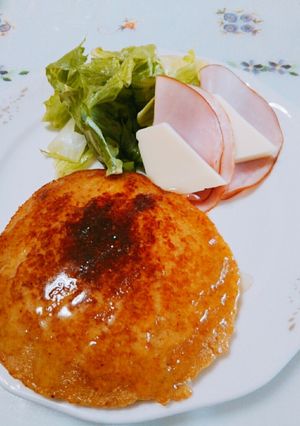 私のヘルシーパンケーキ-レシピのメイン写真