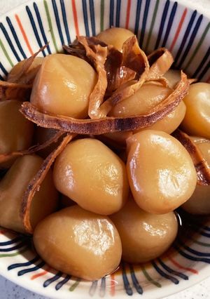 山形風*玉こんにゃく*常備菜-レシピのメイン写真