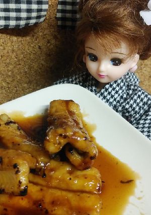 リカちゃん♡穴子の蒲焼き?-レシピのメイン写真