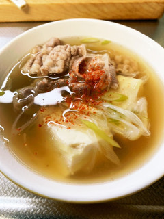 豆腐とネギの肉吸い(にくすい)-レシピのメイン写真