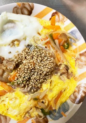 全てレンジ簡単デミグラス味豚平焼き風-レシピのメイン写真