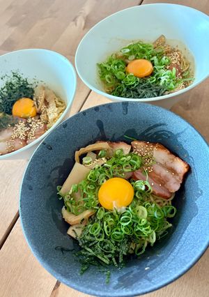 タレから手作りした自家製油そば-レシピのメイン写真