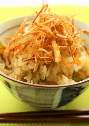 ごぼうごはん-レシピのメイン写真