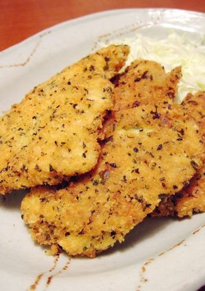 鶏むね肉で・ひとくちハーブカツ-レシピのメイン写真