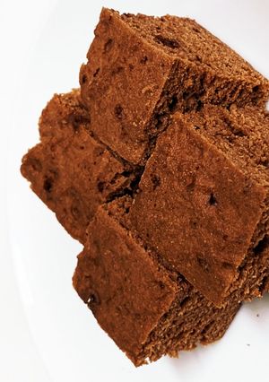 ルクエでヘルシー米粉おからチョコ蒸しパン-レシピのメイン写真