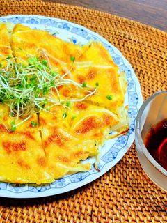 もやしのお好み焼き✿牡蠣だし醤油-レシピのメイン写真