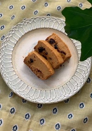 ラムレーズンのベイクドチーズケーキ-レシピのメイン写真