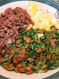 子どもも喜ぶ三色丼☆-レシピのメイン写真