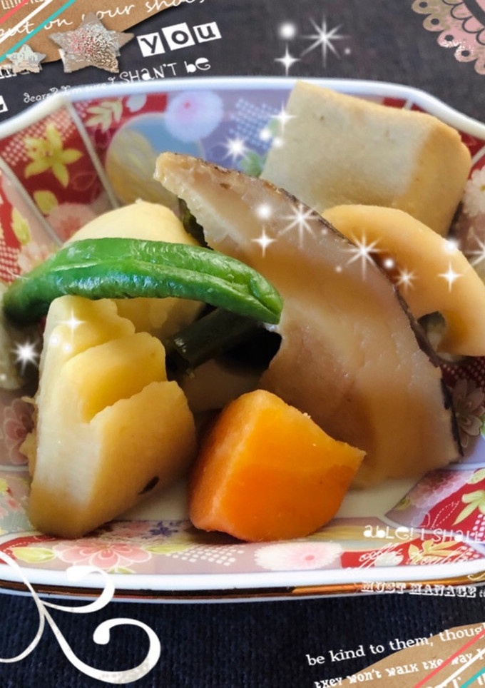 冷凍の和風野菜de簡単お煮しめ-レシピのメイン写真