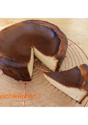 Basque cheese cake-レシピのメイン写真