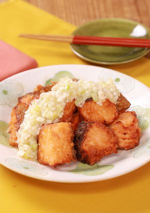 ねぎだれの秋鮭ザンギ-レシピのメイン写真