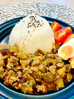 ★なすとひき肉のキーマカレー★簡単!-レシピのメイン写真