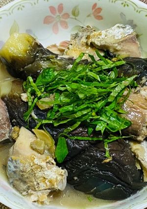 冷製・茄子とサバ缶の煮浸し-レシピのメイン写真