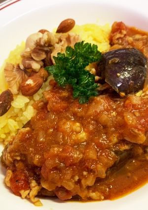 ルゥ不使用☆豚とナスのカレー-レシピのメイン写真