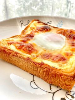 簡単!目玉焼きトースト^_^-レシピのメイン写真