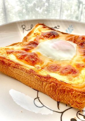 簡単!目玉焼きトースト^_^-レシピのメイン写真