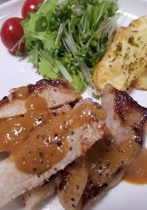 お二人さんの☆豚ロース肉の味噌焼き！-レシピのメイン写真