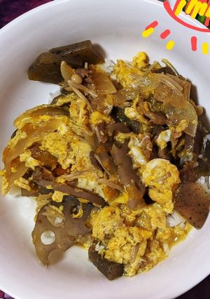 肉じゃがリメイク〜親子丼〜-レシピのメイン写真