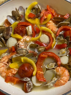 魚介類のアンチョビ風味-レシピのメイン写真