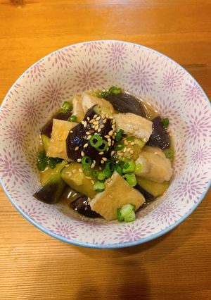 ナスの揚げ浸し-レシピのメイン写真