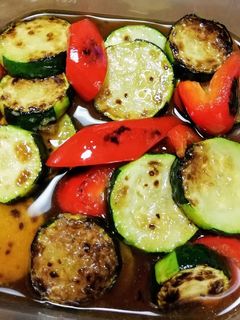 ズッキーニの焼きびたし-レシピのメイン写真