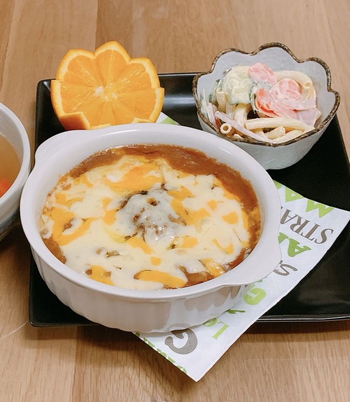 ミートソースグラタン-レシピのメイン写真