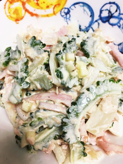 ツナとゴーヤのチーズサラダ-レシピのメイン写真