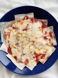 余った焼売の皮で作る簡単ピザ!-レシピのメイン写真
